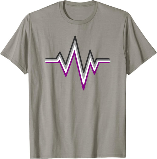 Asexual Heartbeat Ace Flag Colors Asexuality Pride Nurse