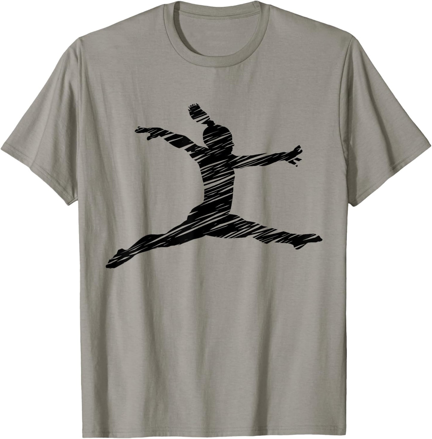 Gift Gymnastics Ladies Retro Gymnastics Motif - Blue, Women's Small T-Shirt - T-Shirt | Sand