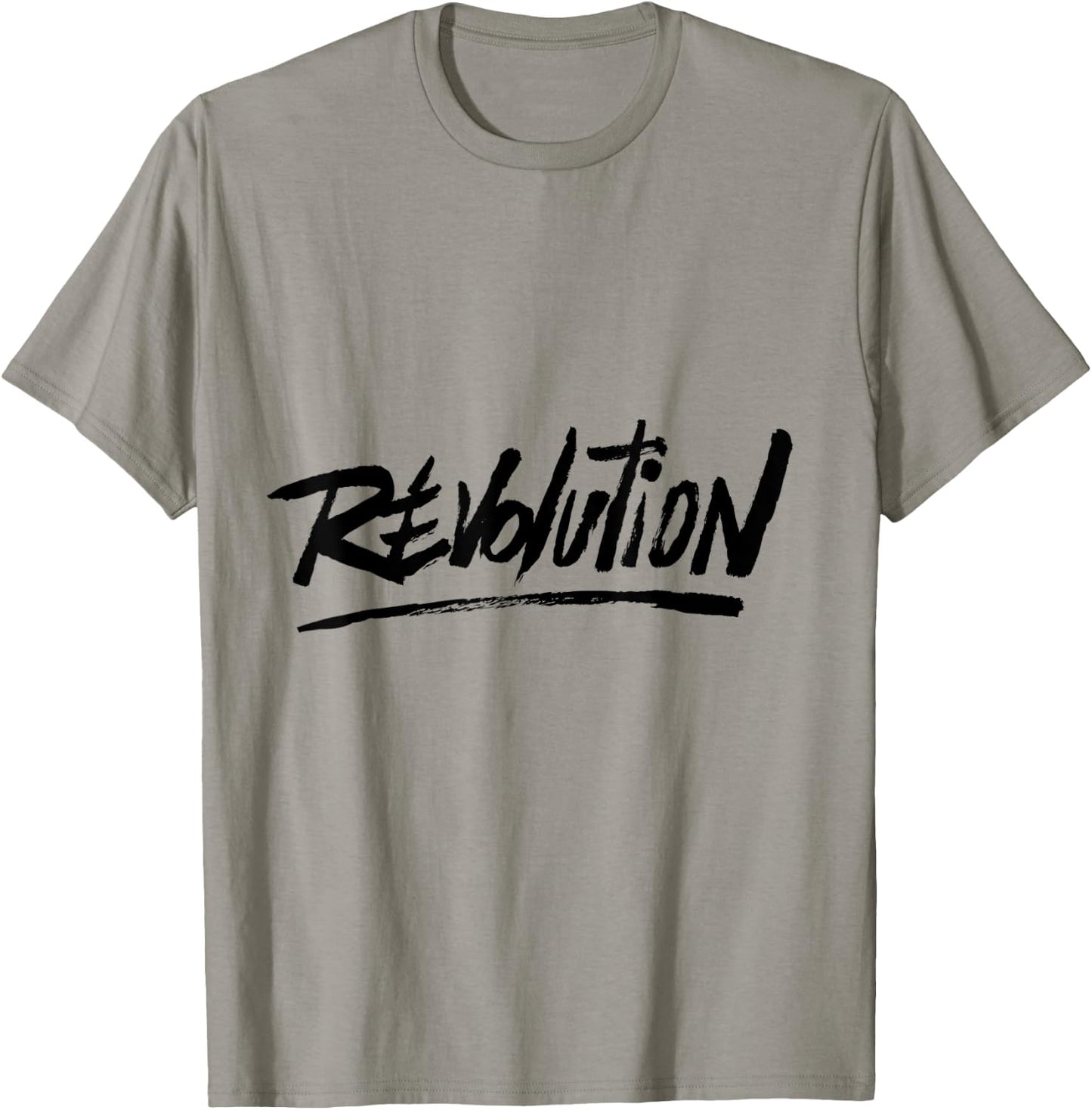 Revolution Word T-Shirt - T-Shirt | Sand