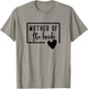 Mother of the Bride Heart Wedding Bachelorette Shower Day T-Shirt - T-Shirt | Sand