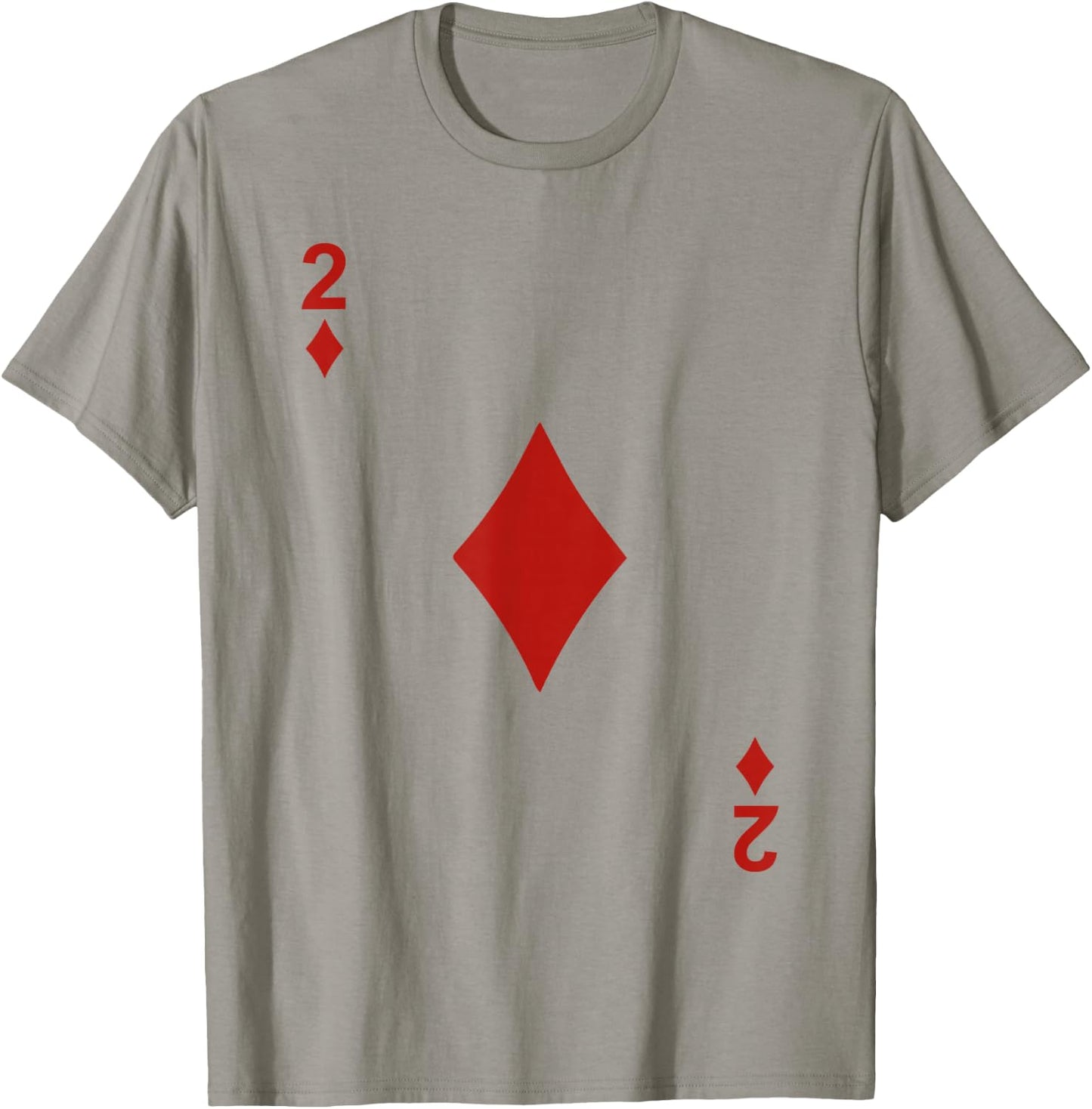 Two of Diamond Blackjack Cards Poker 21 2 shirt T-Shirt - T-Shirt | Sand