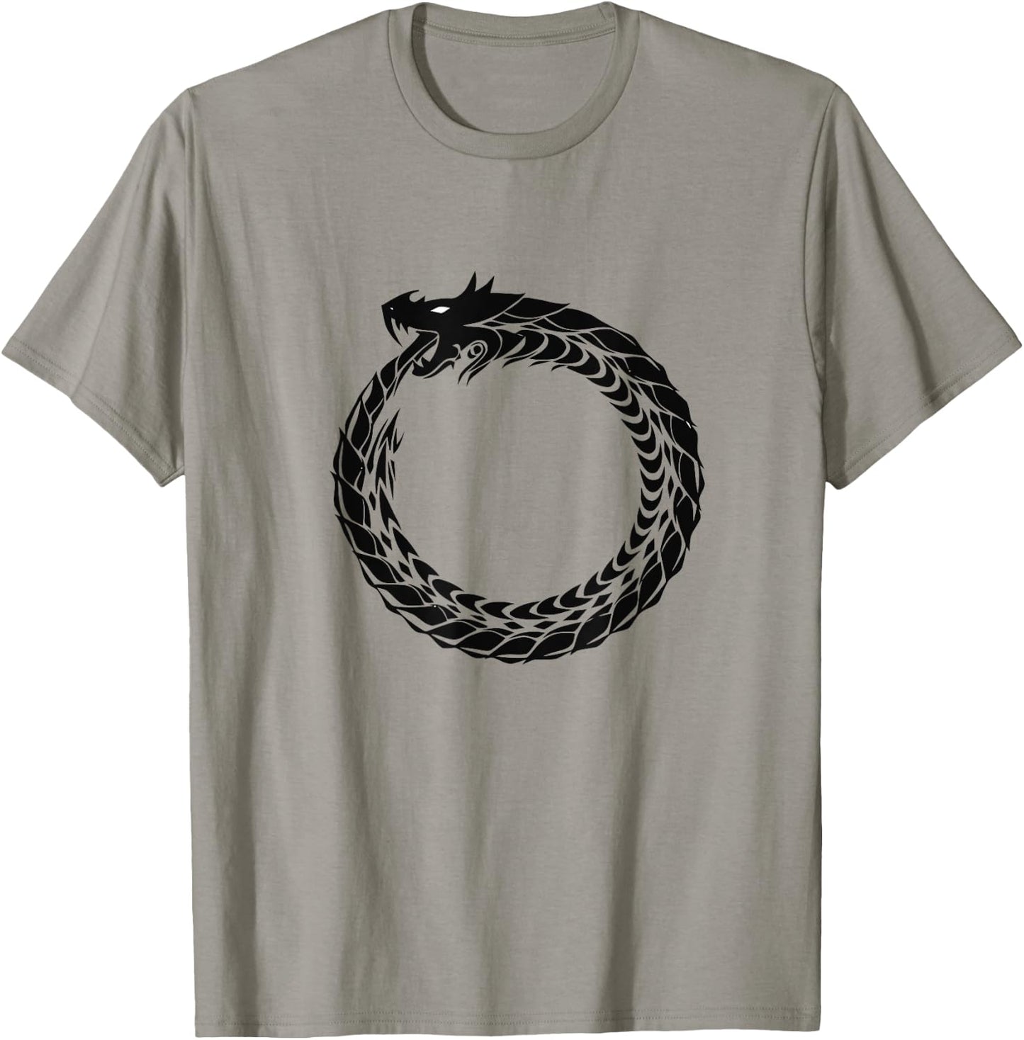 Ouroboros the eternal snake T-Shirt - T-Shirt | Sand