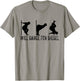 Will Dance For Diesel Funny Father's Day Dad Pole Dance T-Shirt - T-Shirt | Sand