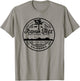 Joshua Tree Simple Minimalist Hipster Seal Graphic T-Shirt - T-Shirt | Sand