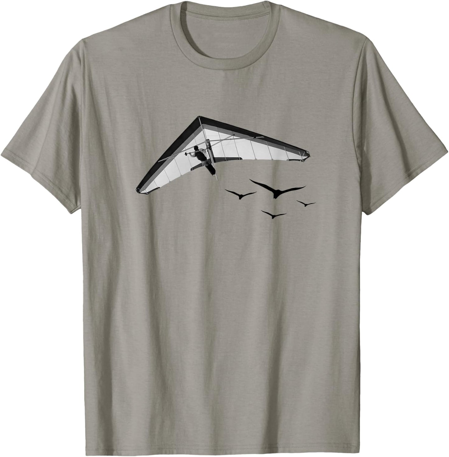 Hang Glide. Pilot Quote Fly, Aviate T-Shirt - T-Shirt | Sand