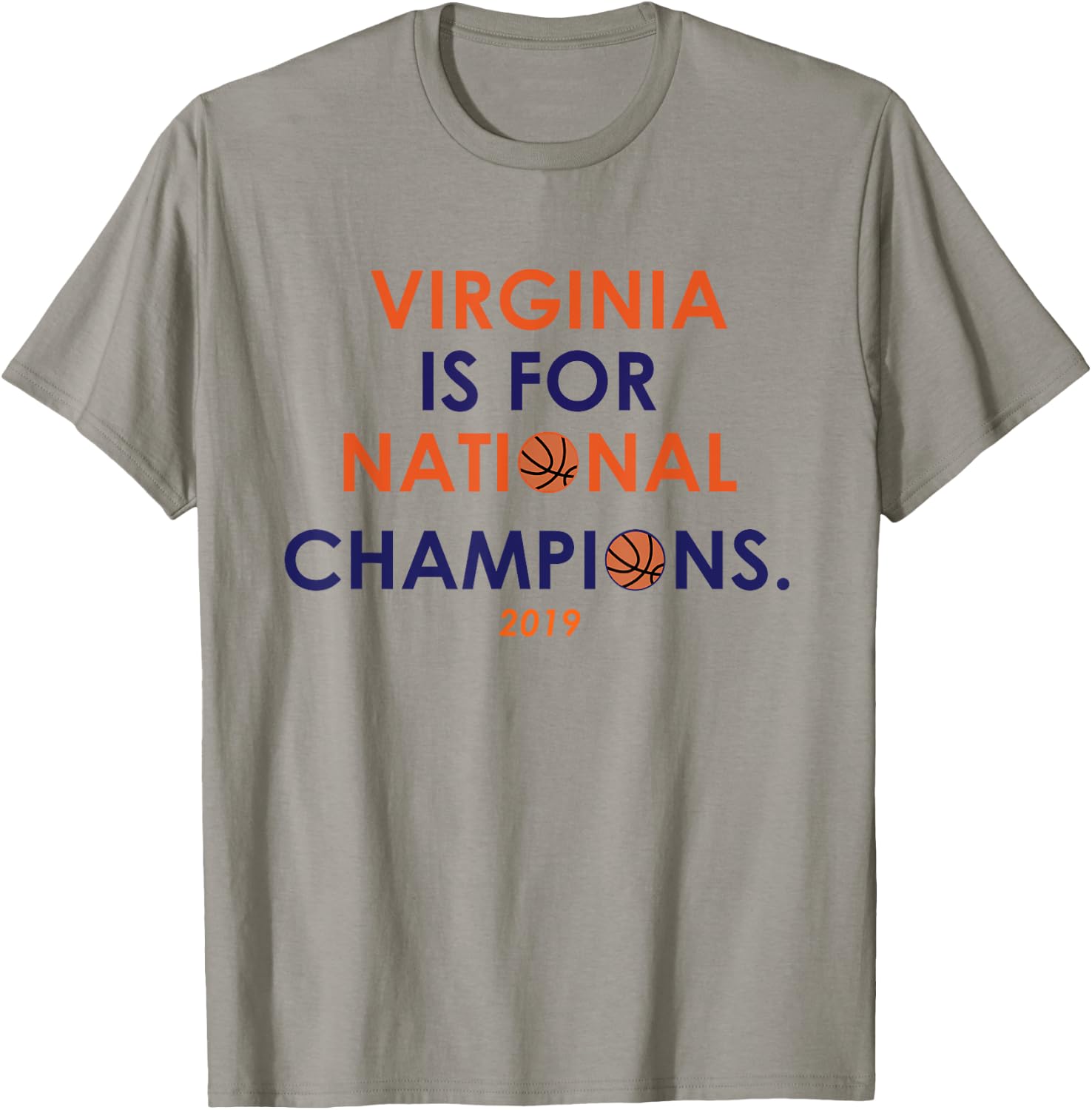 Virginia Is For National Champions Basketball T-Shirt - T-Shirt | Sand
