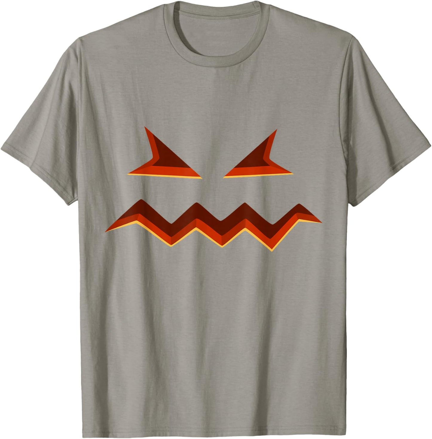 Pumpkin Jack O Lantern Face Jackolantern T-Shirt - T-Shirt | Sand