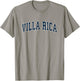 Villa Rica Georgia GA Vintage Sports Design Navy Design T-Shirt - T-Shirt | Sand