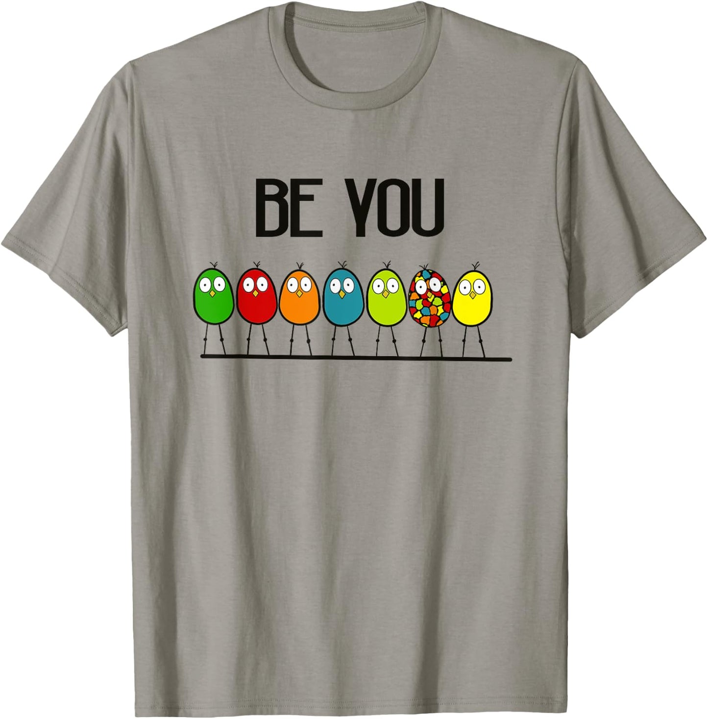 Delightfully Different World Be Yourself, Be You T-Shirt - T-Shirt | Sand