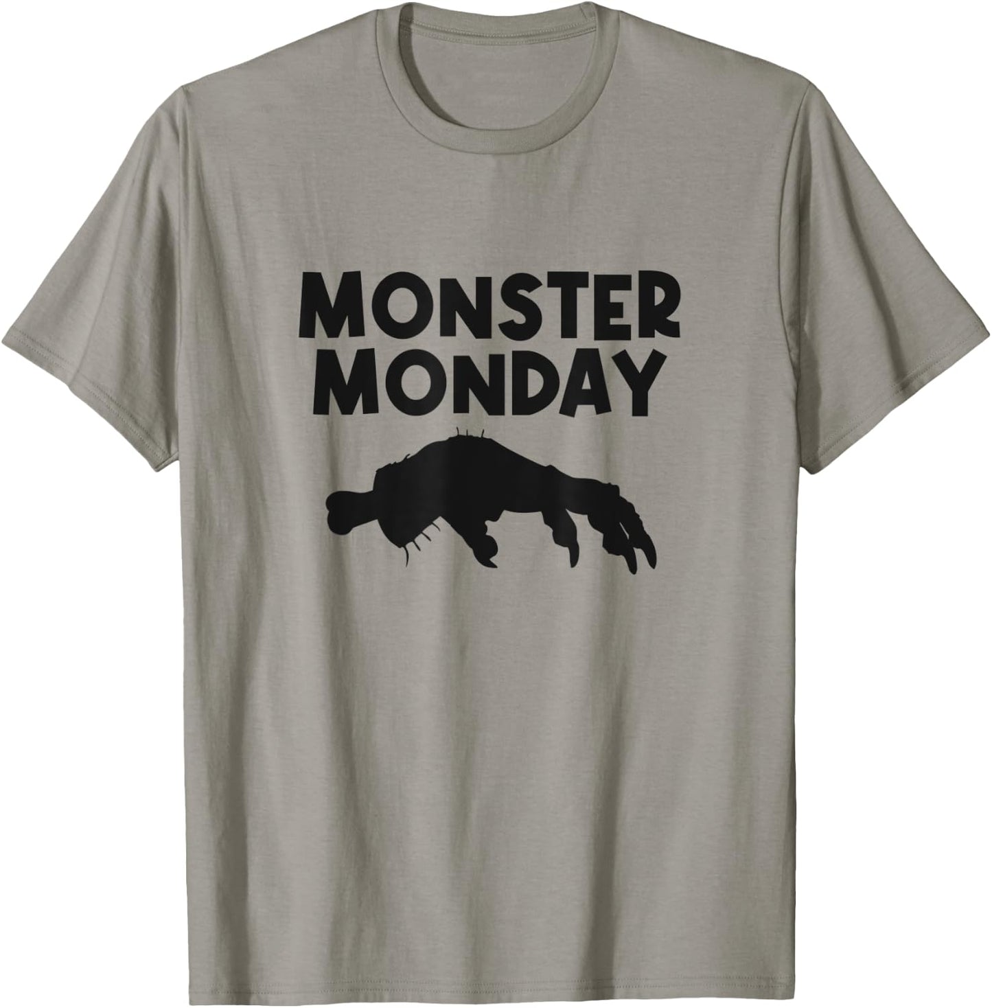 Day Of The Week Easy Halloween Costume Monster Monday T-Shirt - T-Shirt | Sand