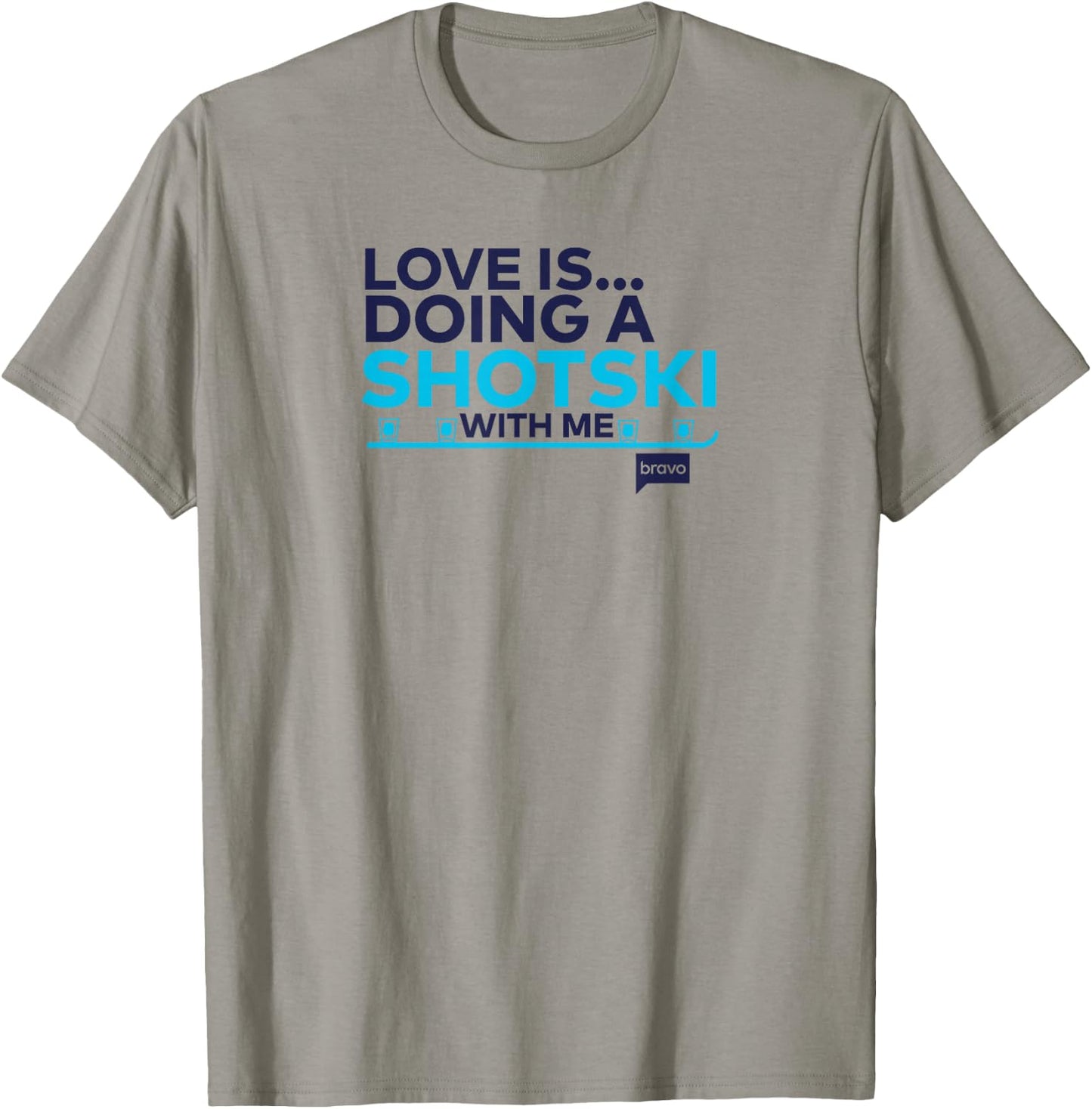 Bravo Watch What Happens Live Love Is... Shotski T-Shirt - T-Shirt | Sand