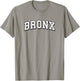 Bronx New York Vintage Athletic Sports B&W Print T-Shirt - T-Shirt | Sand