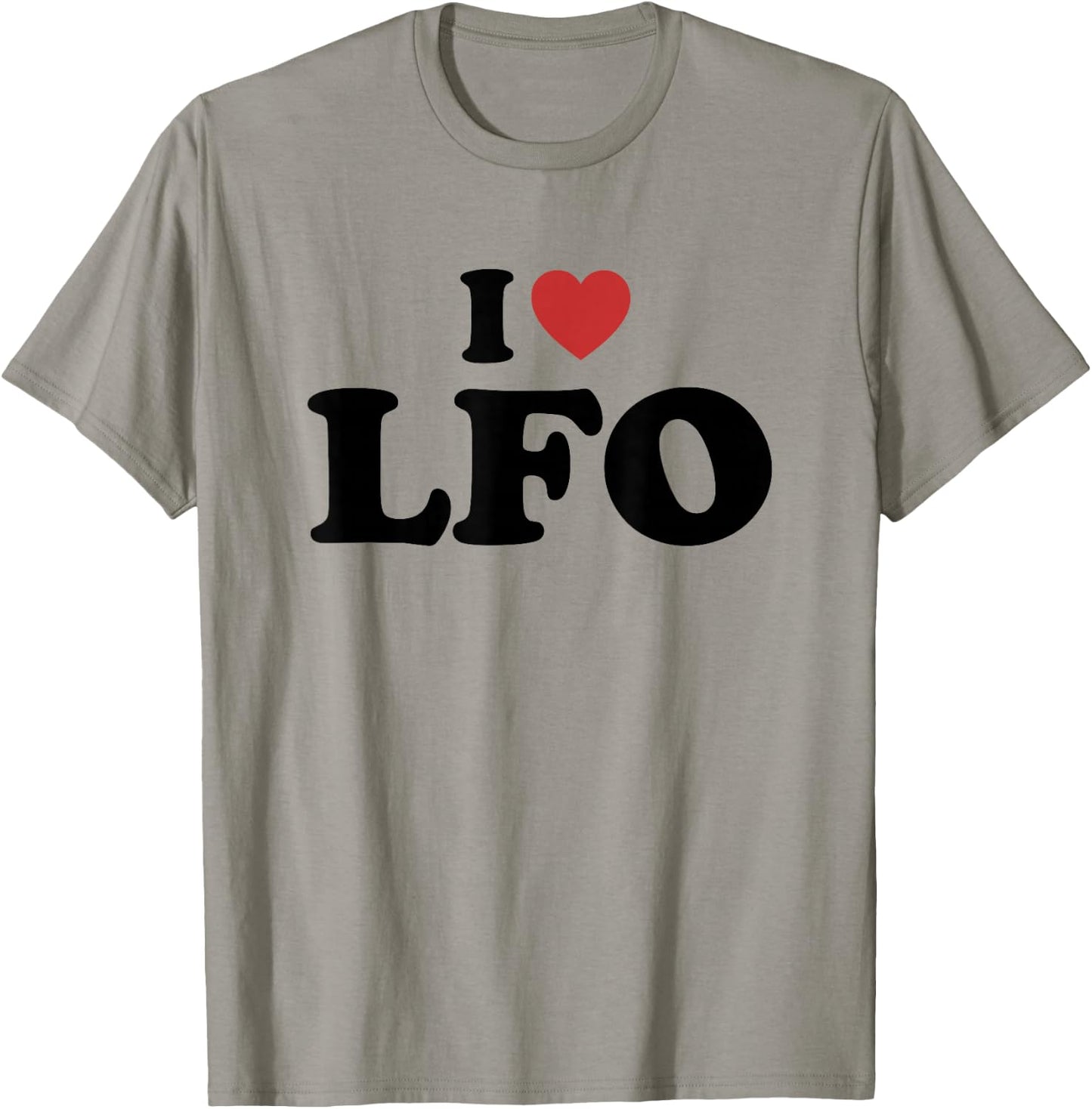 I Love LFO T-Shirt - T-Shirt | Sand