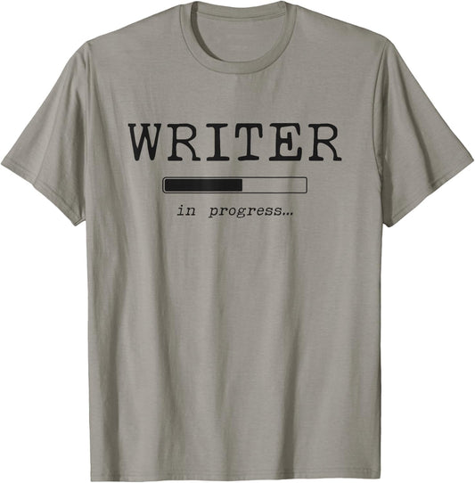 Writing Future Novel Writer & Published Author T-Shirt - T-Shirt | Sand