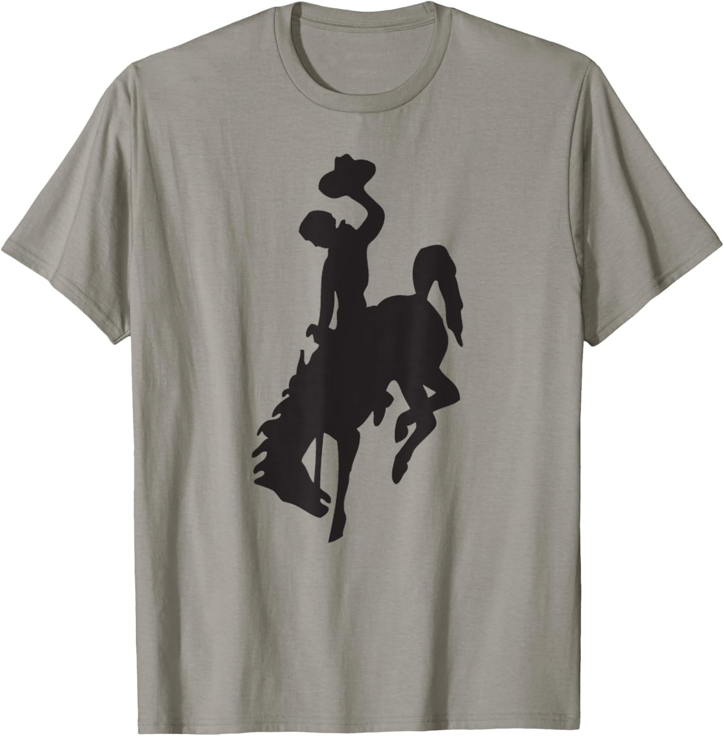 Bucking Bronco Cowboy Horse Gift T-Shirt - T-Shirt | Sand