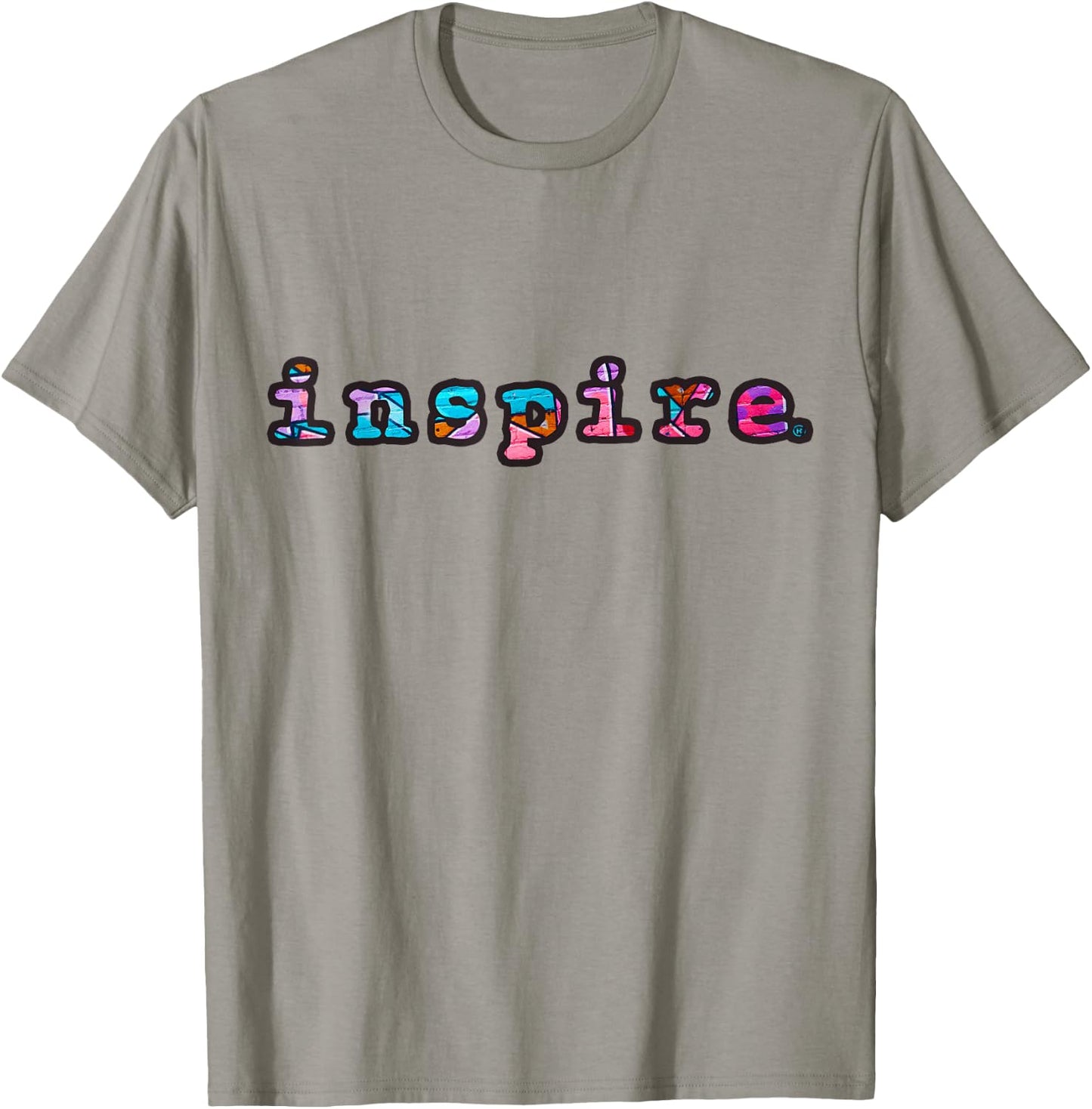 inspire Brand Graffiti Hip Hop Street Wear Gifts Men Women T-Shirt - T-Shirt | Sand