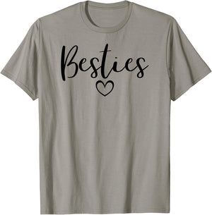 Besties Mom and Me Matching Mother's Day T-Shirt - T-Shirt | Sand