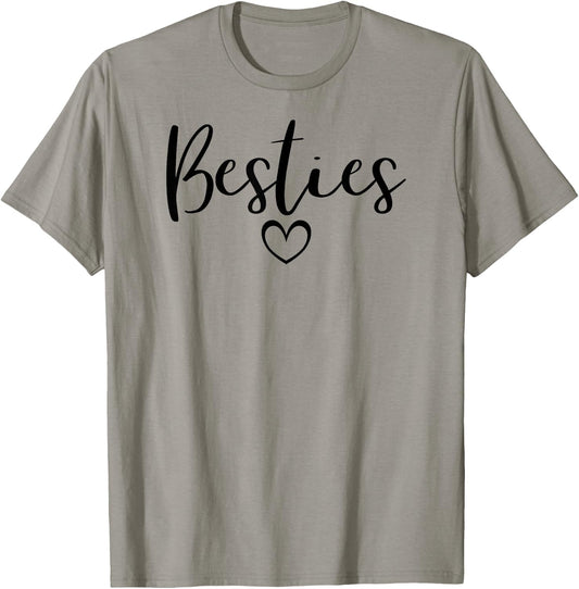 Besties Mom and Me Matching Mother's Day T-Shirt - T-Shirt | Sand