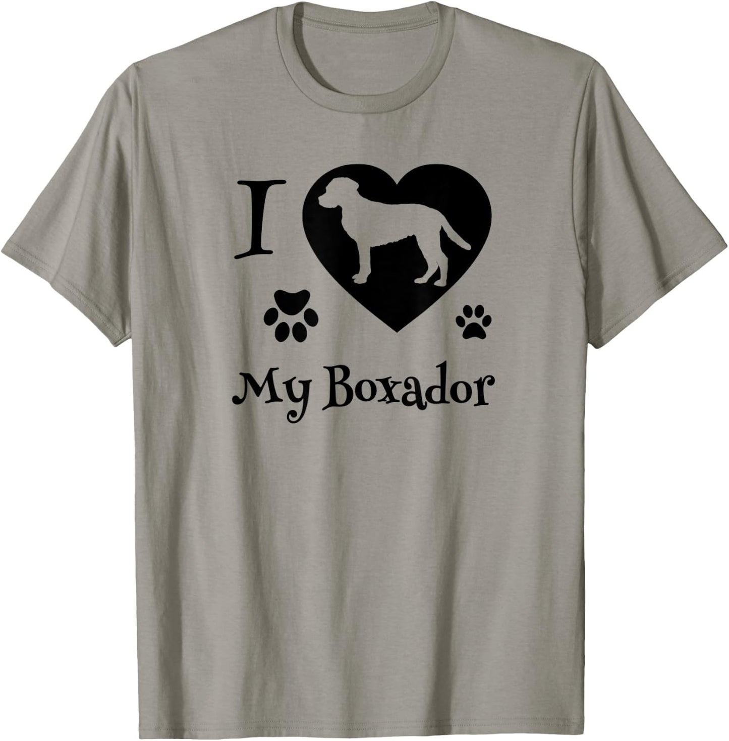 Boxador Shirt Design for Boxador Dog Lovers Men Women Kids T-Shirt - T-Shirt | Sand