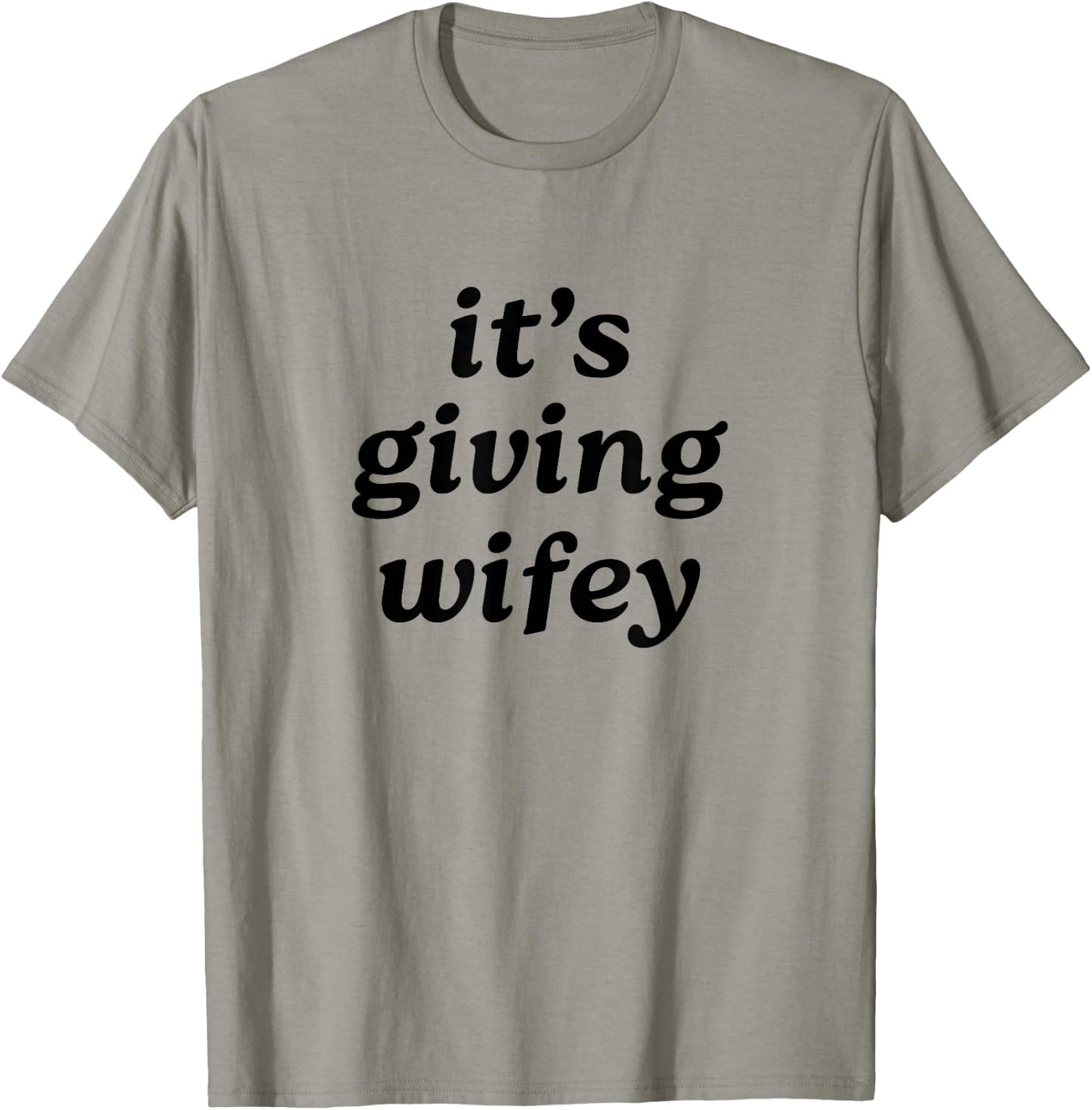 Its Giving Wifey - Bride to Be T-Shirt - T-Shirt | Sand