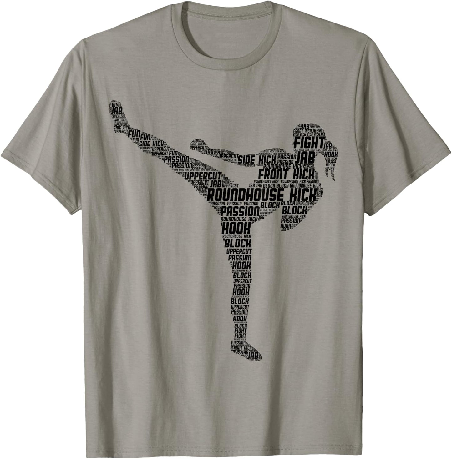 Kickboxing Kickboxer Karate Girls Women Kids T-Shirt - T-Shirt | Sand