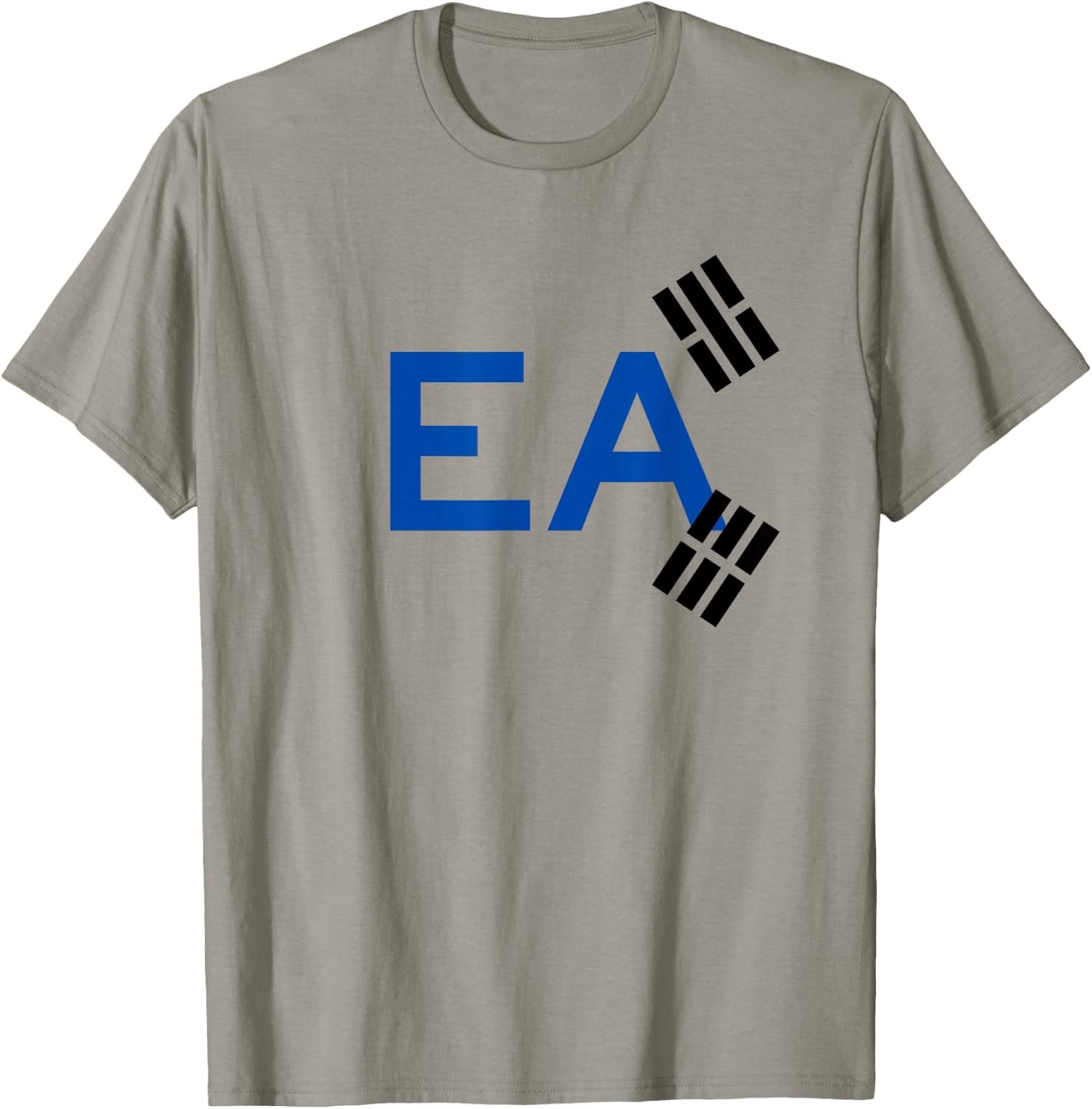 EA - Korea Two Part Combo Design - Korean Flag Part 2 T-Shirt - T-Shirt | Sand
