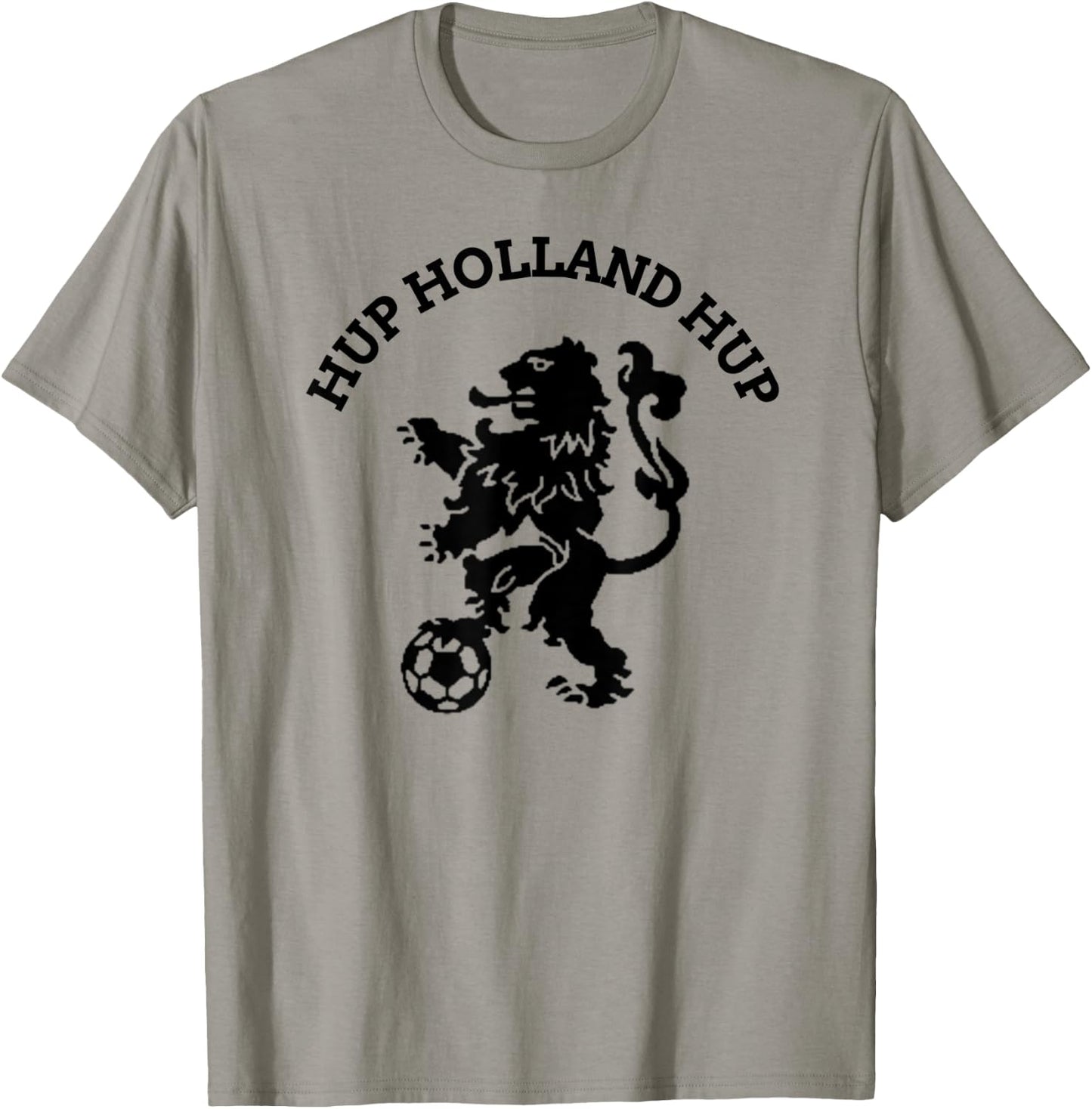 Hup Holland Hup Orange Football Soccer Ball Travel T-Shirt - T-Shirt | Sand