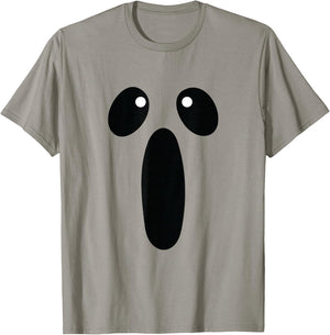 Ghost Halloween Shirt Women Men Ghost Funny Lazy Costume T-Shirt - T-Shirt | Sand