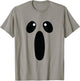Ghost Halloween Shirt Women Men Ghost Funny Lazy Costume T-Shirt - T-Shirt | Sand