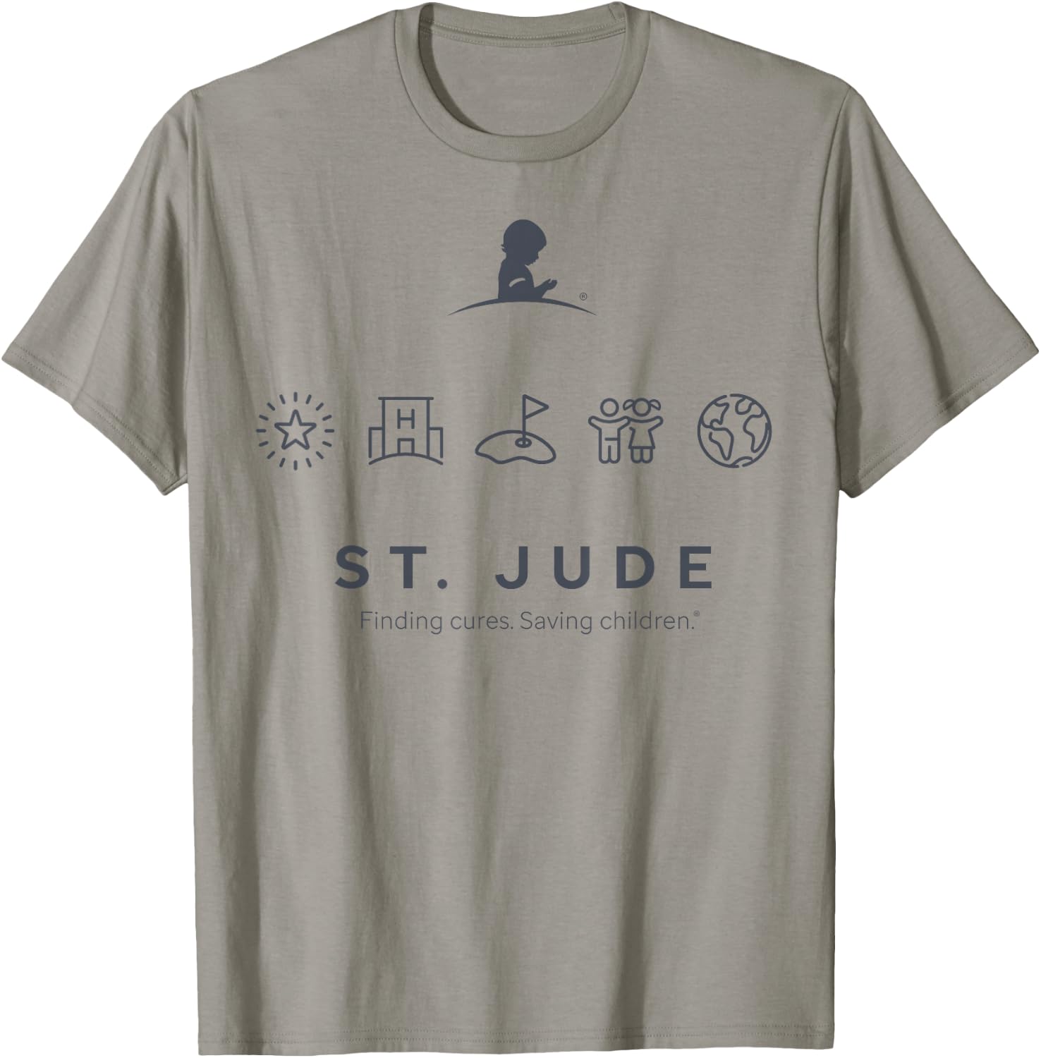 St. Jude Golf Icon T-Shirt - T-Shirt | Sand