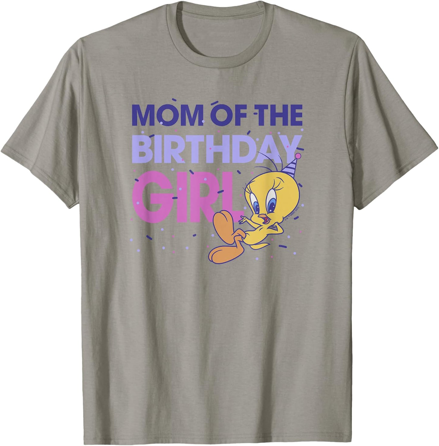 Looney Tunes Tweety Mom Of The Birthday Girl T-Shirt - T-Shirt | Sand