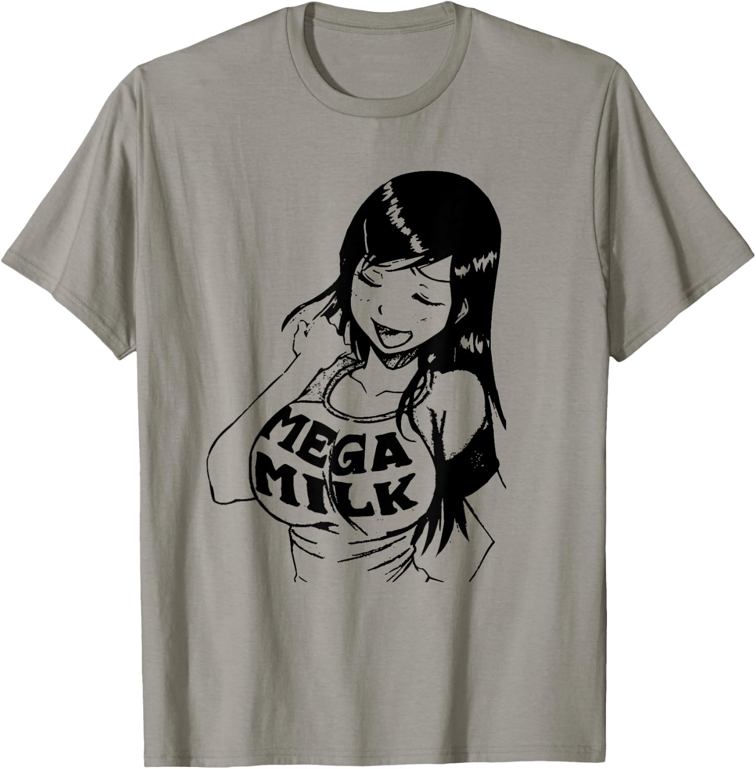 Mega Milk - Titty Monster T-Shirt - T-Shirt | Sand