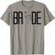 Bride Ring Finger Wedding Bridal Bachelorette Party Matching T-Shirt - T-Shirt | Sand