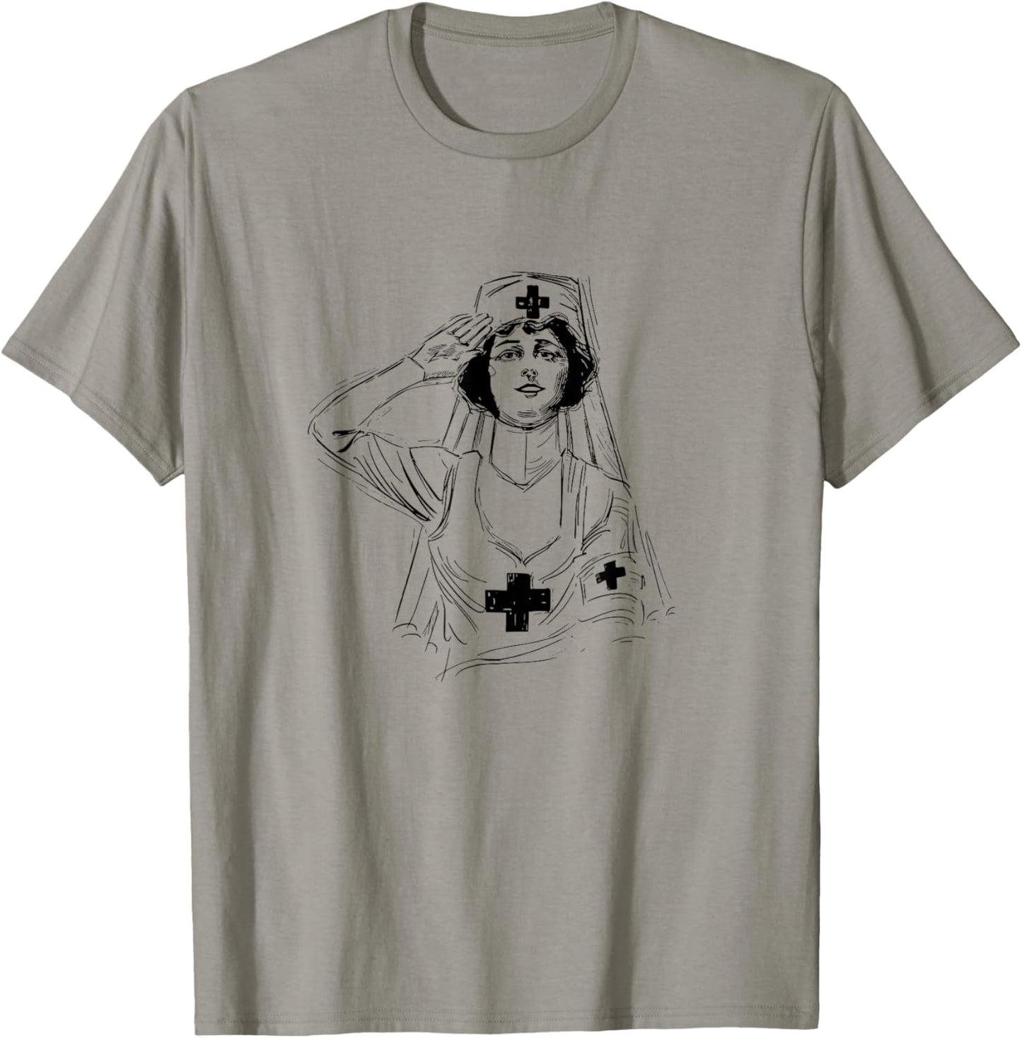 Registered nurse gift - Florence Nightingale nursing nurses T-Shirt - T-Shirt | Sand