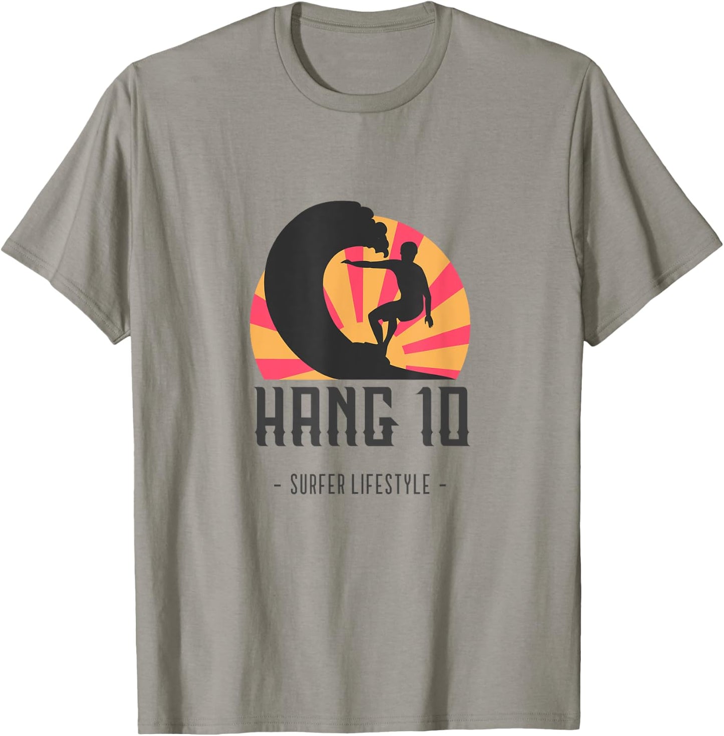 Hang 10 T-Shirt - T-Shirt | Sand