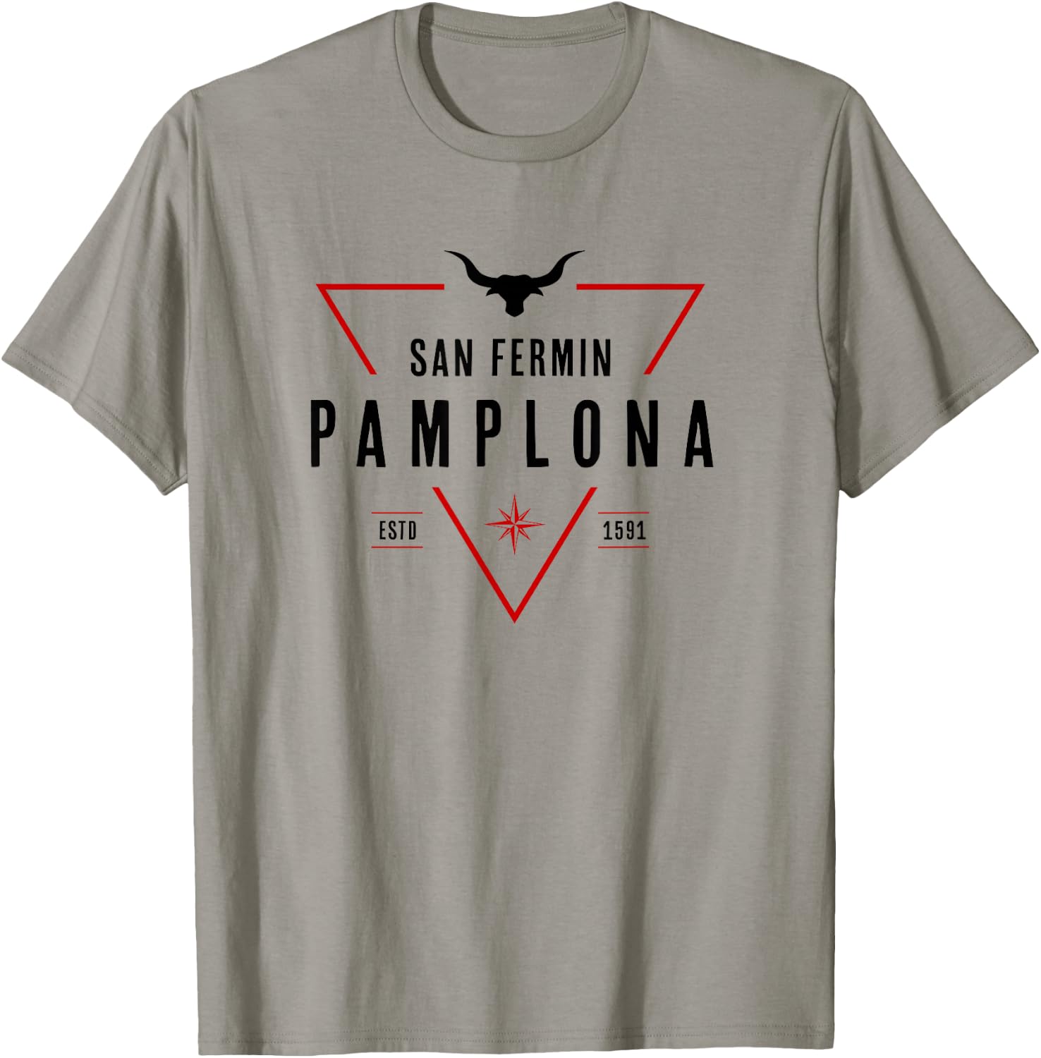 Pamplona Shirt | Running of the Bulls | San Fermin T-Shirt - T-Shirt | Sand