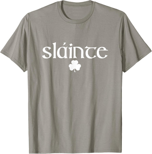 Slainte St. Patrick's Day Funny Beer Drinking Irish Shamrock