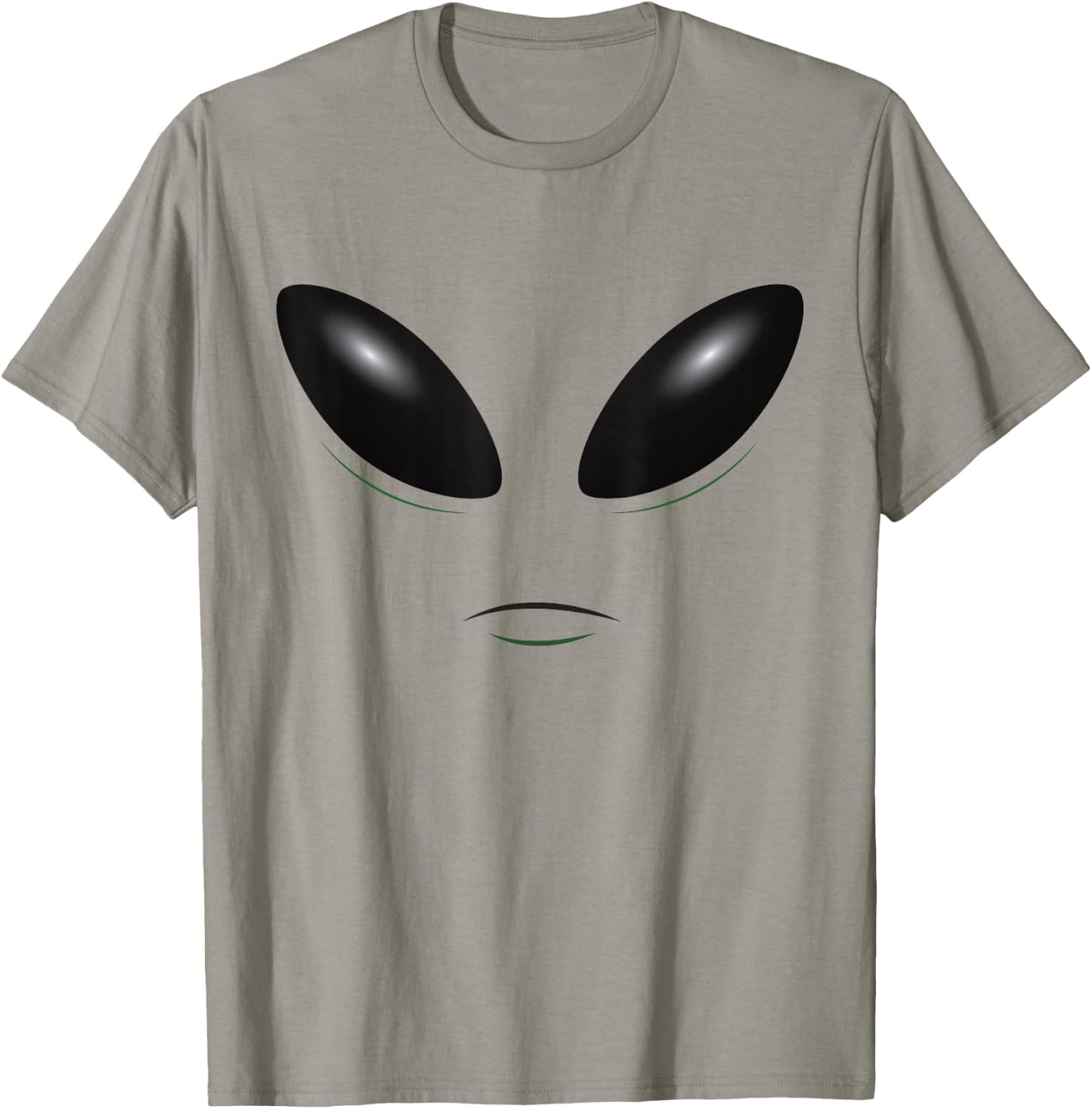 Alien Halloween Costume - Alien Face T-Shirt - T-Shirt | Sand