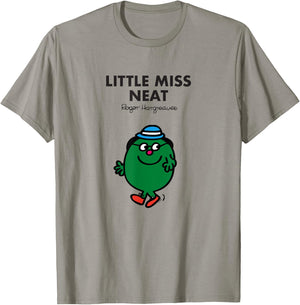 Mr. Men Little Miss Neat T-Shirt - T-Shirt | Sand