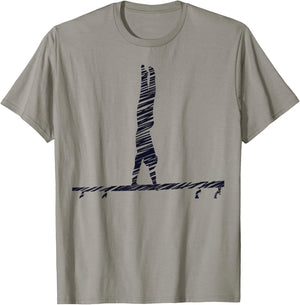 Gymnastics Fan Vintage Design T-Shirt - T-Shirt | Sand