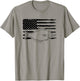 Grunge Halibut USA Distressed Plaice Sanddab Flounder T-Shirt - T-Shirt | Sand
