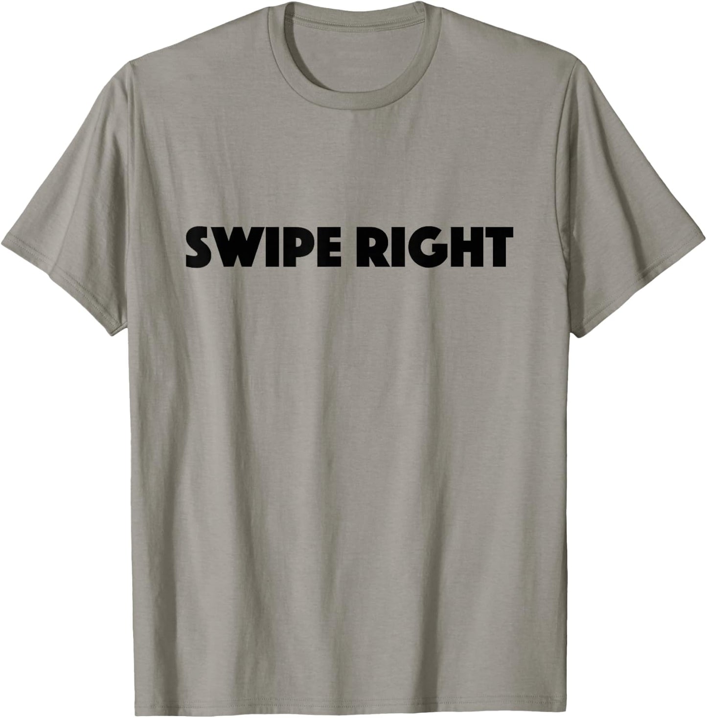 Swipe Right Confidence T-Shirt - T-Shirt | Sand