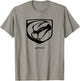 Dodge Men's Grey Viper Logo , Small, Short Sleeve, Classic Fit T-Shirt - T-Shirt | Sand