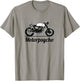 Motorpsycho Motorcycle Cafe Racer Biker Vintage Car Gift T-Shirt - T-Shirt | Sand