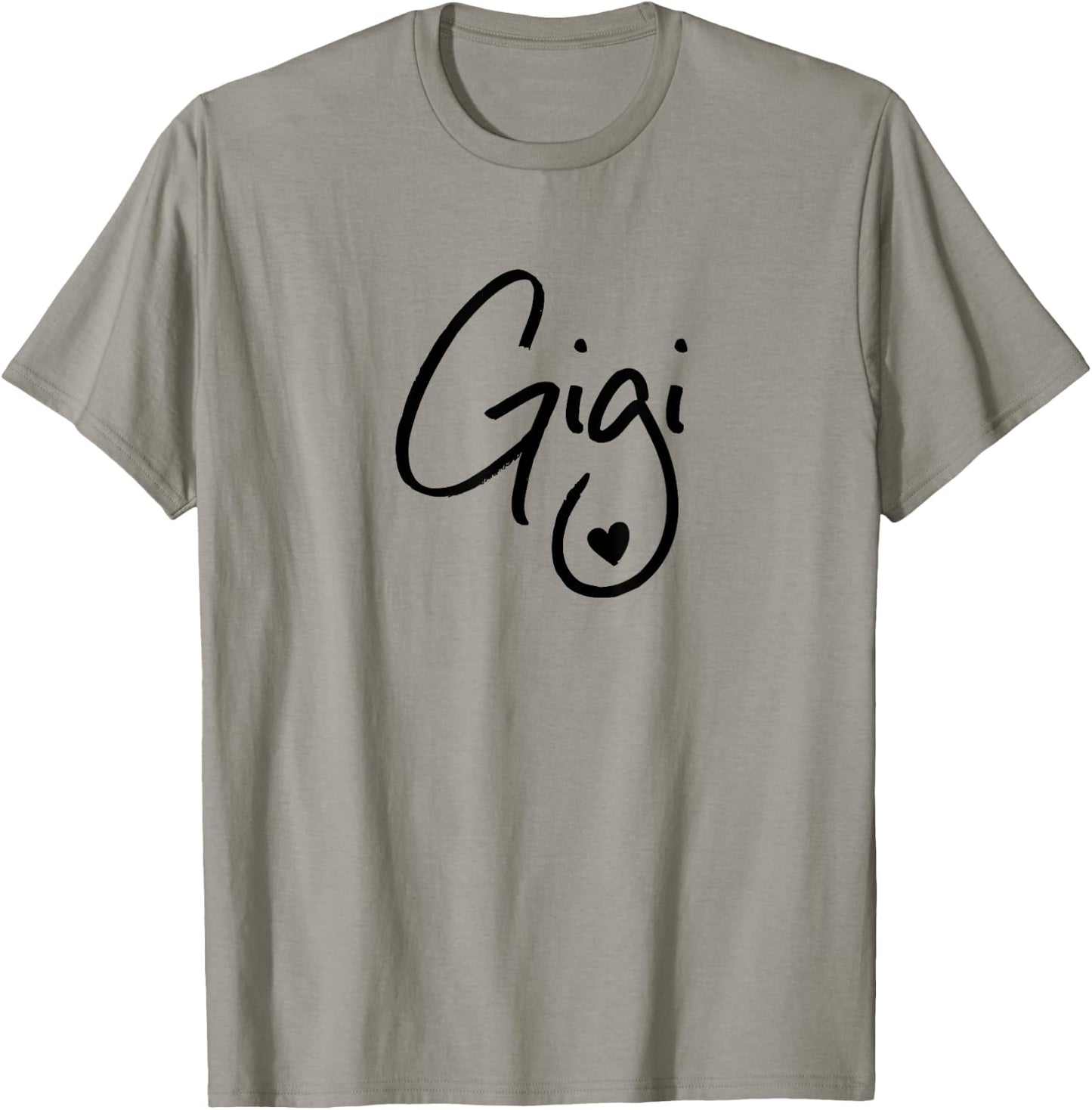 Cute Gigi design - Mother's Day Gift for Grandma T-Shirt - T-Shirt | Sand