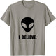 I Believe In Aliens Funny T-Shirt - T-Shirt | Sand