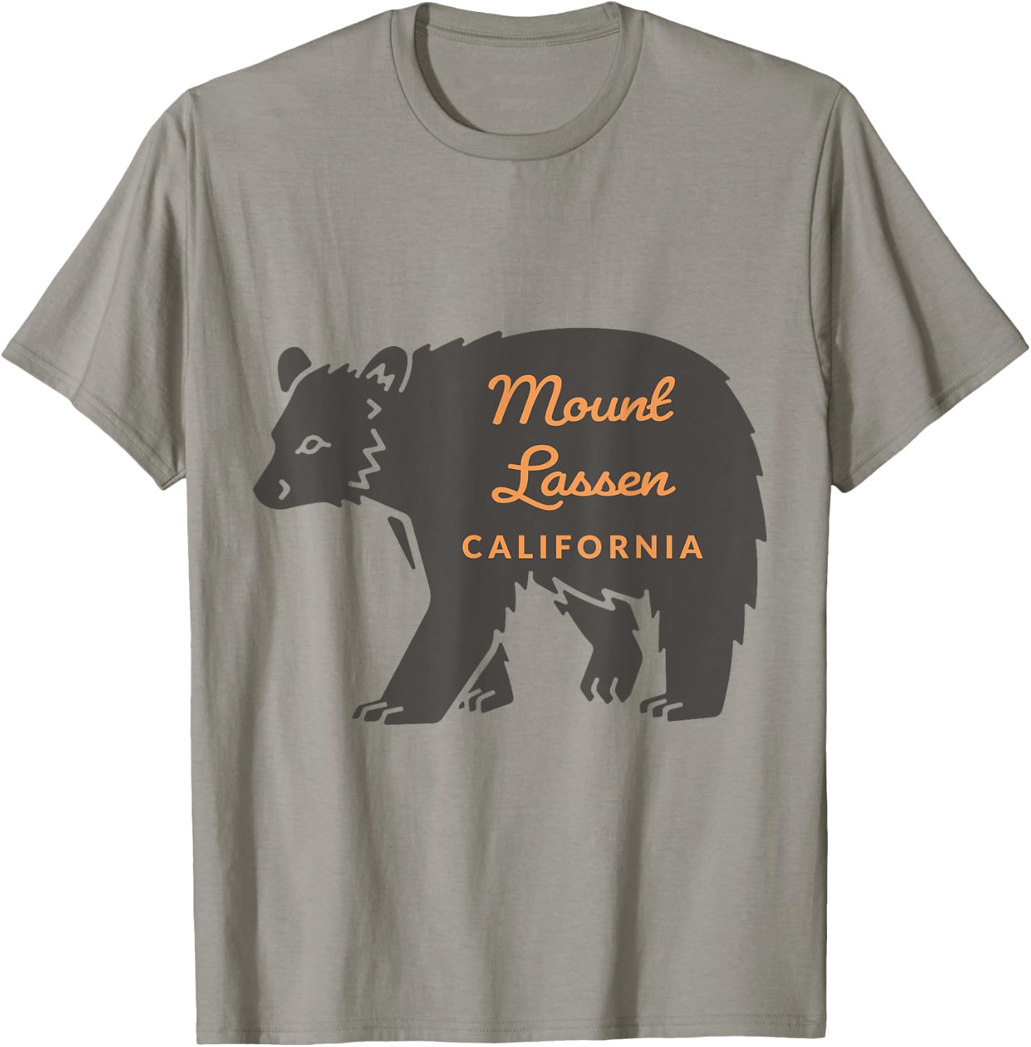Mount Lassen Souvenir T-Shirt - T-Shirt | Sand