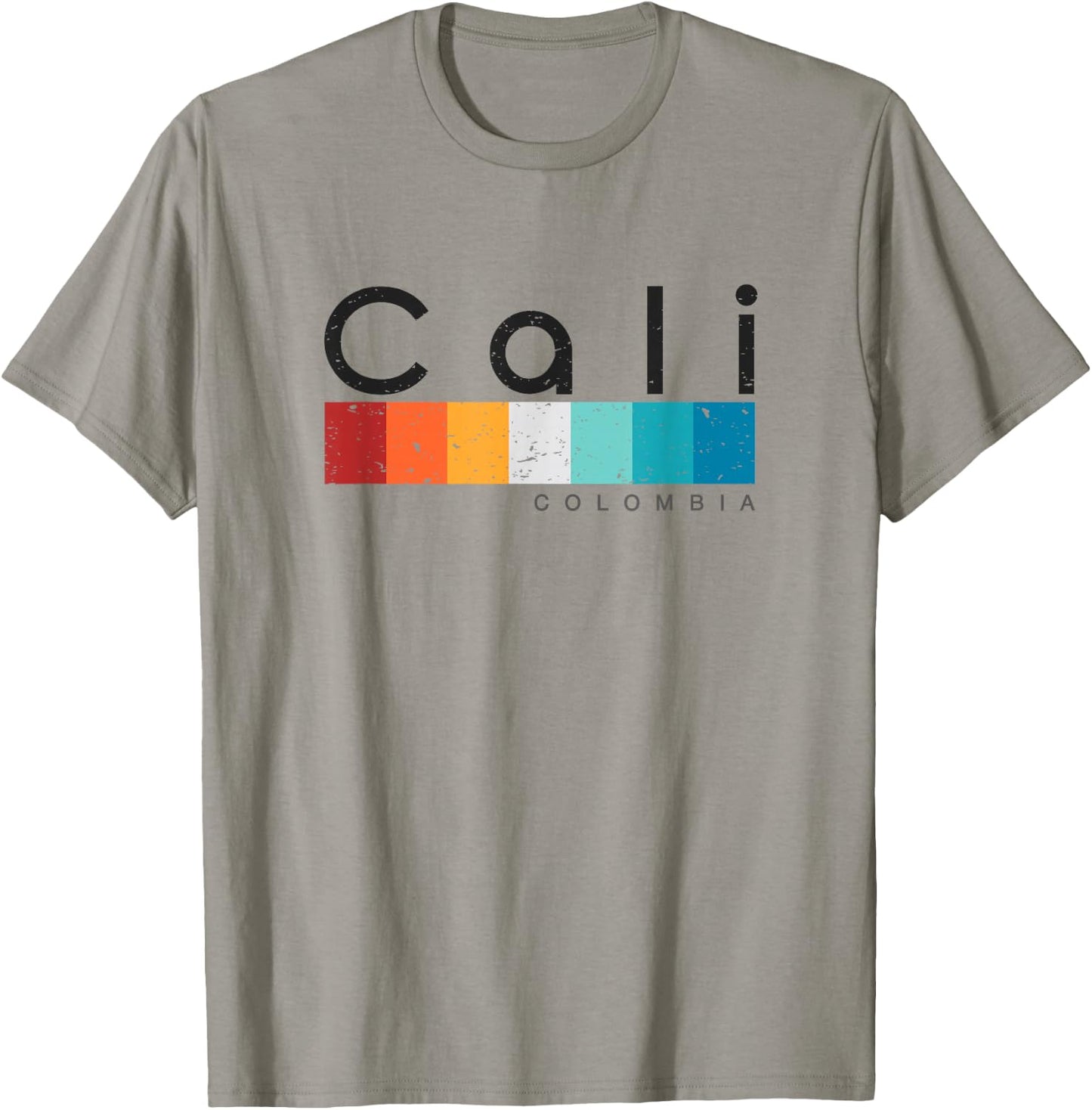 Cali Colombia Retro style Vintage Design T-Shirt - T-Shirt | Sand