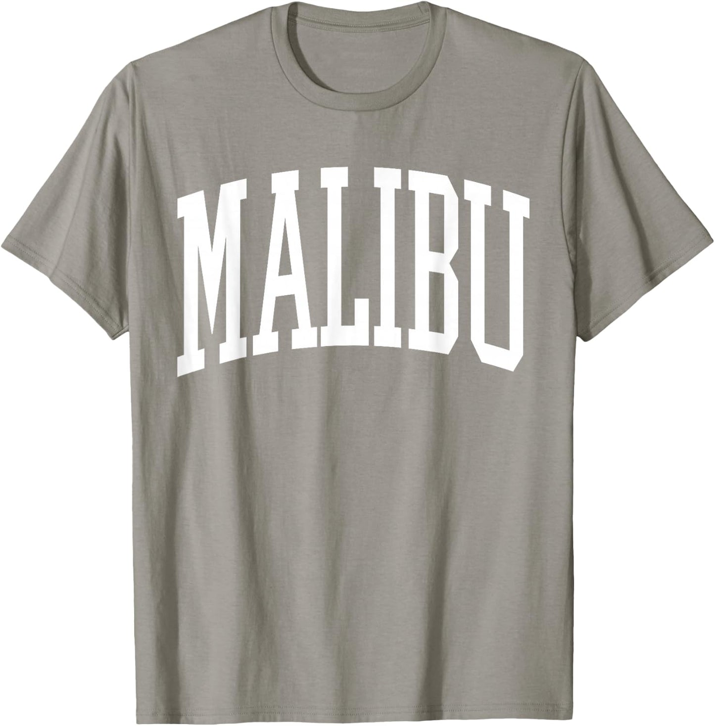 Preppy Trendy Malibu California T-Shirt - T-Shirt | Sand