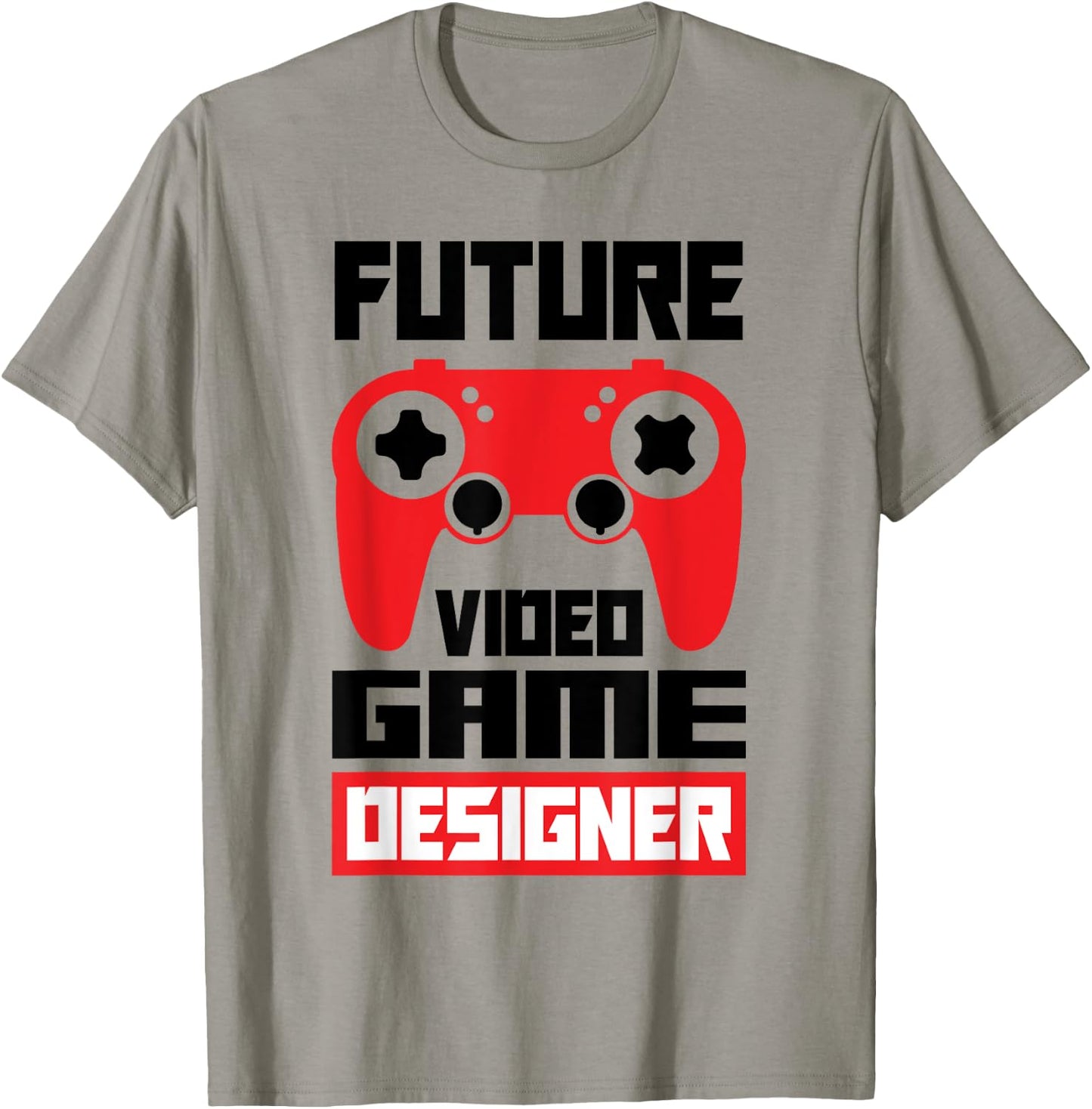 Future Video Game Designer Video Game Player Gamer Gaming T-Shirt - T-Shirt | Sand
